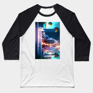 Luminous Serenity Baseball T-Shirt